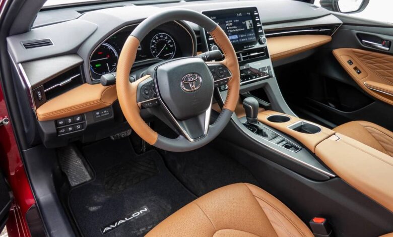 Exploring the Luxurious Interior of the Toyota Avalon 2023