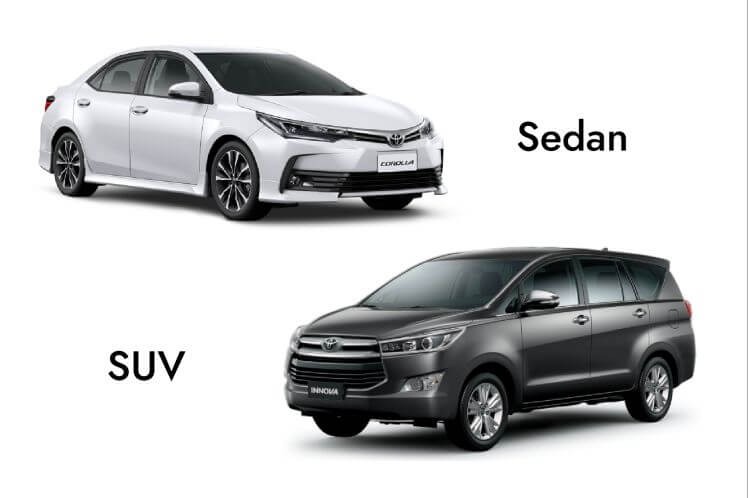 Distinguishing Between Sedan and SUV: Which Choice Is Right?
